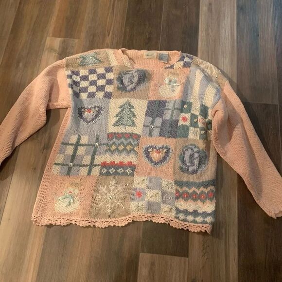 Vintage kitsch embellished sweater - Picture 7 of 9